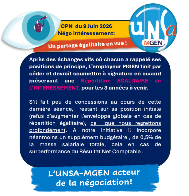 CPN 9 juin 2026 – intéressement