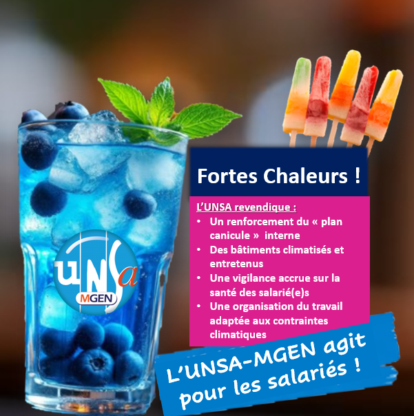 CANICULE et conditions de travail
