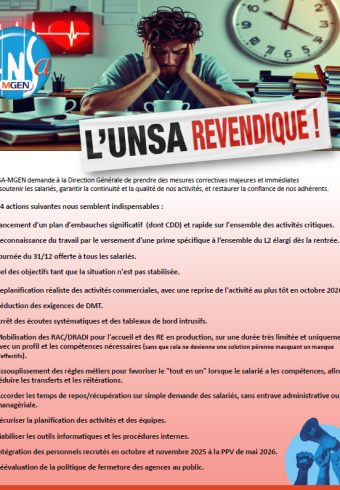 MGEN 53 – info flash 24 Avril 2026 – urgence QVCT