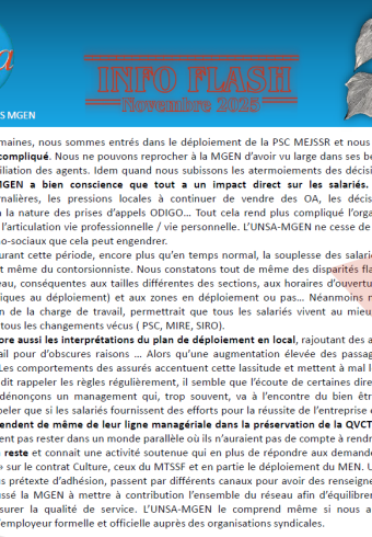 MGEN 48-  flash 25 Novembre  2025