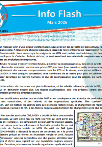 MGEN 51 – info flash 24 février 2026