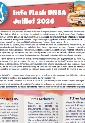 MGEN 55 – info flash 9 juillet 2026